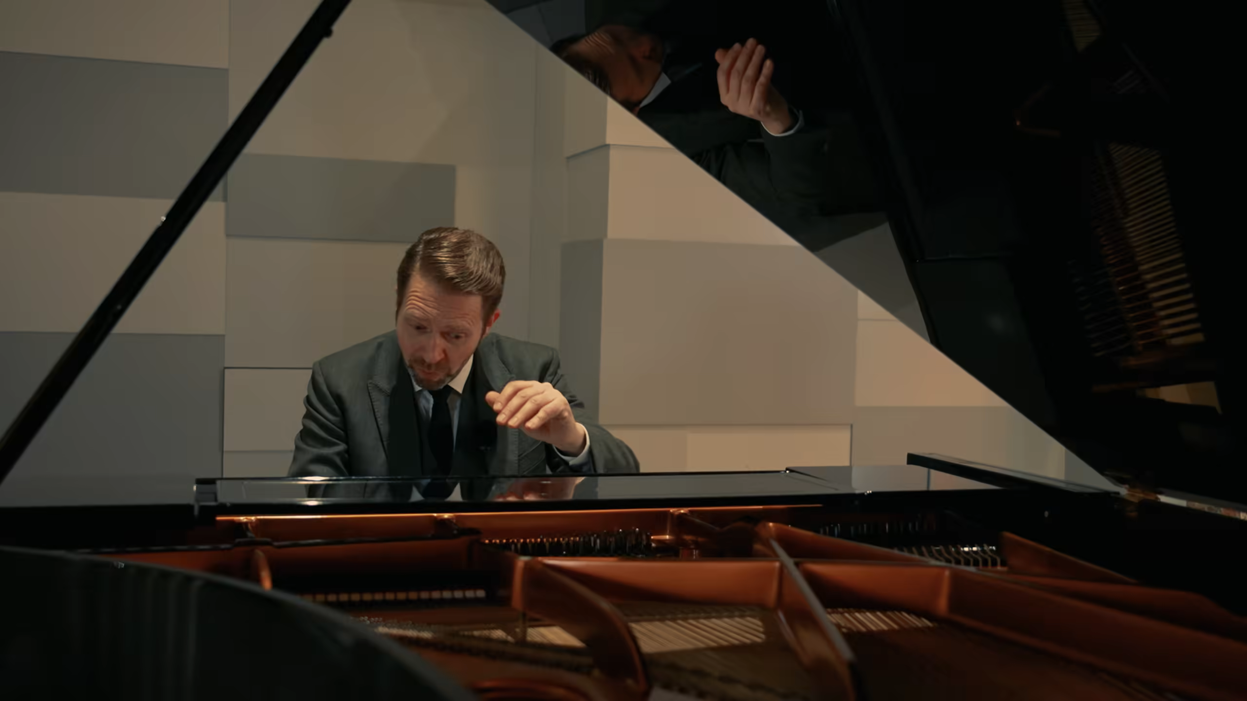 Leif Ove Andsnes am Flügel im Mozarthaus Vienna