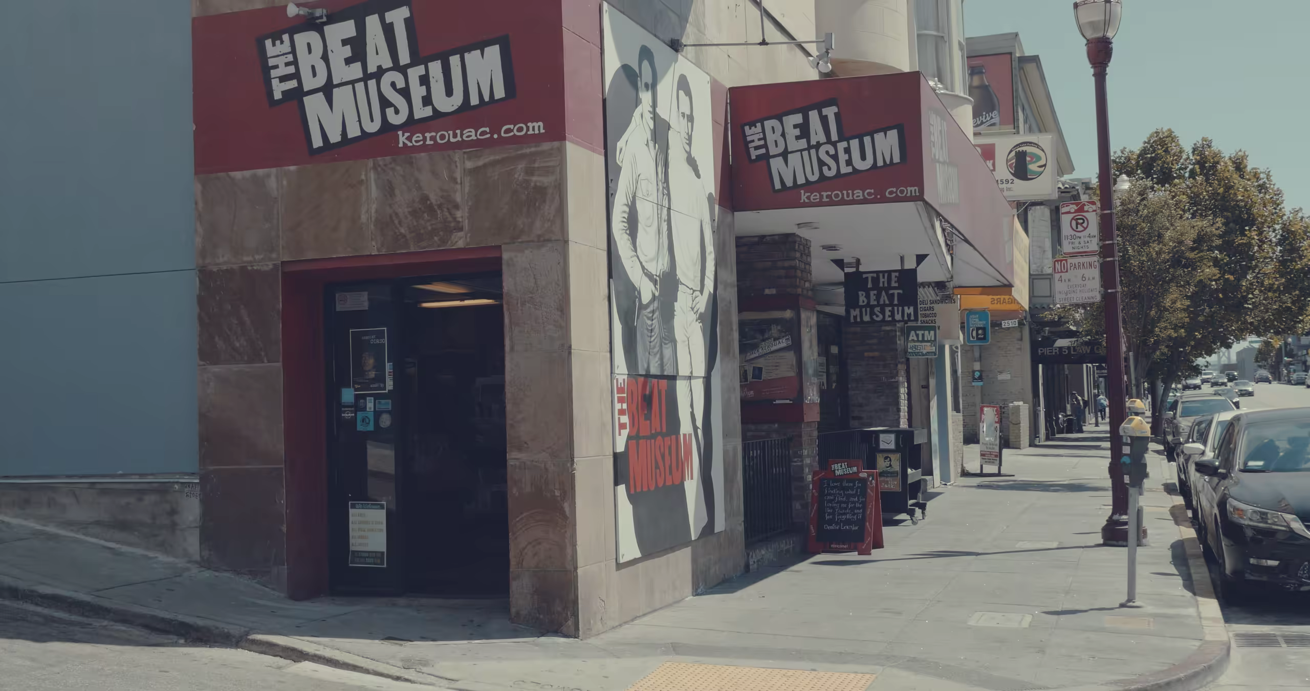 Exterior of the Beat Museum