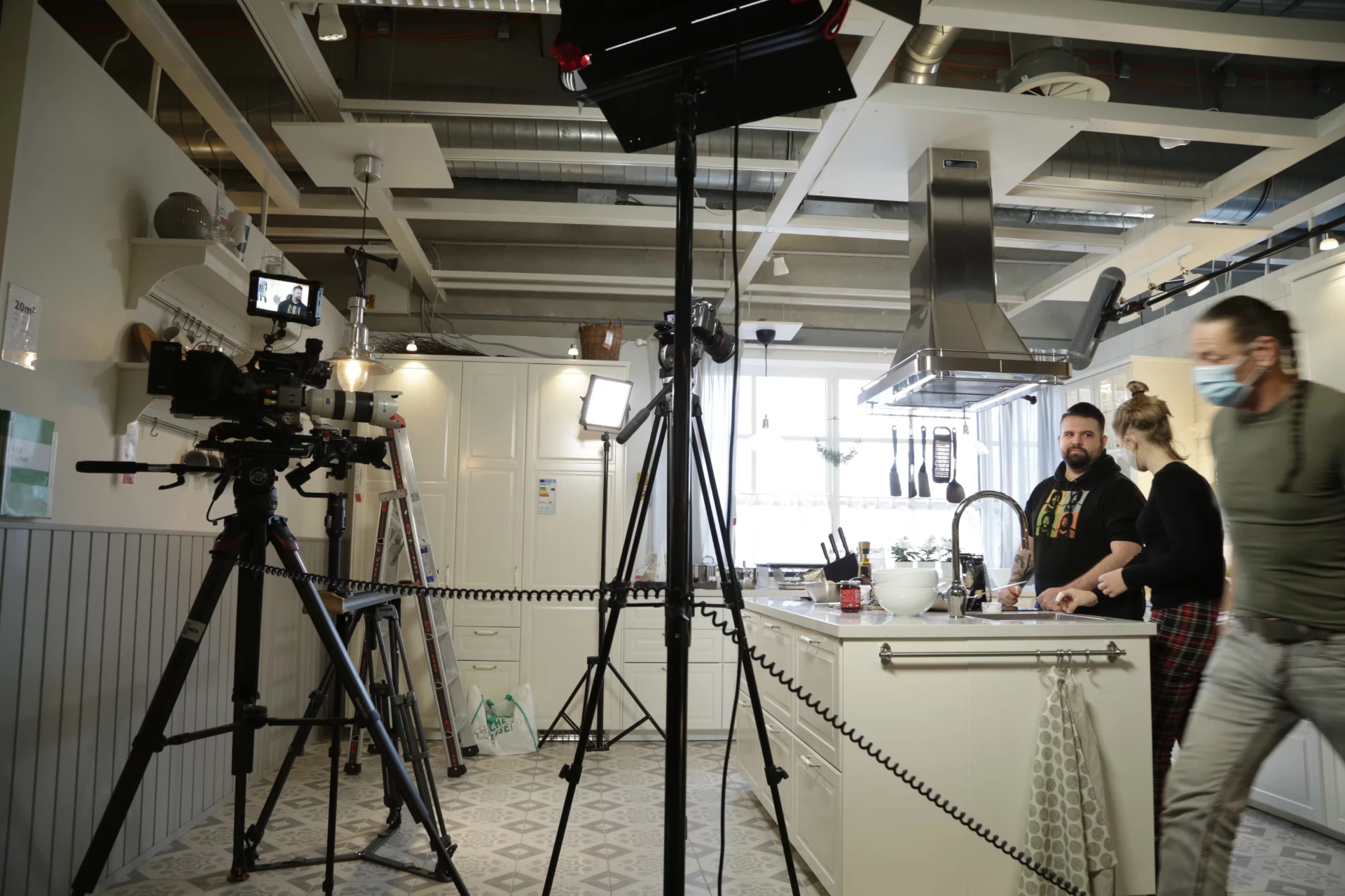 Perdurabo Film am Set