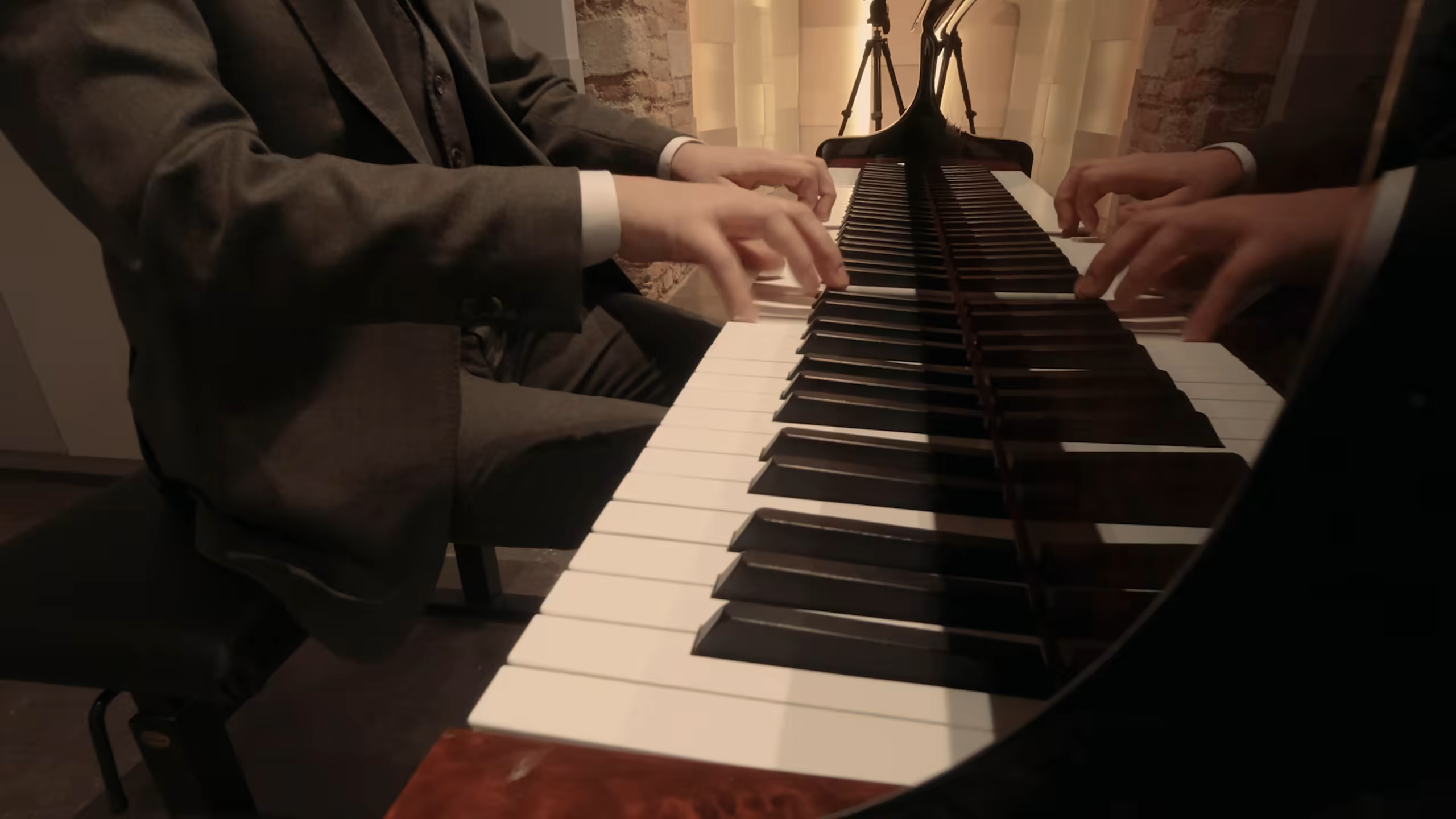 Detailaufnahme während der Performance